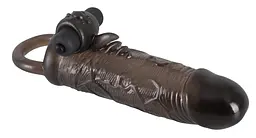 Насадка на пеніс Rebel Extension Regular Fit Penissleeve 19 см чорний - мініатюра 3