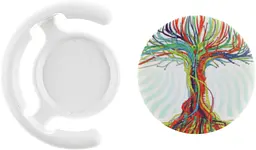 Тримач телефону TOTO Popsocket plastic BNS-C 845 Tree (White) - мініатюра 2