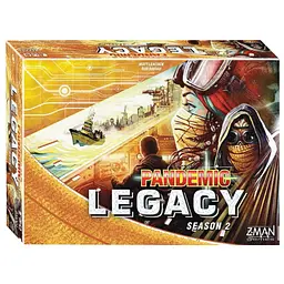 Настільна гра Z-MAN GAMES Пандемія: Спадщина. Сезон 2 (жовта коробка) (Pandemic Legacy: Season 2 (Yellow Version)) (англ.) (ZM7173)