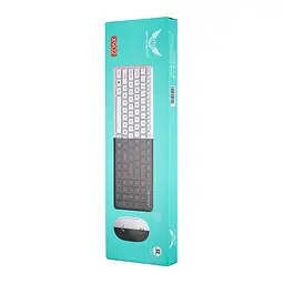 Клавіатура та миша Zerodate X902 (ENG) Чорний - мініатюра 2