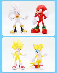 Іграшки фігурки Супер Сонік Sonic The Hedgehog 3 набір 8 шт. - мініатюра 5