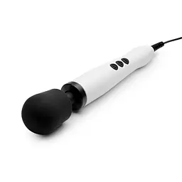 Вібромасажер DOXY Original White, дуже потужний, живлення 220В, пульсівні вібрації - мініатюра 2