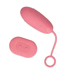 Віброяйце Loveline Ultra Soft Pink Arabesque 7.5 см (рожевий) - мініатюра 2