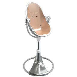 Стільчик для годування Bloom Fresco Silver/Rose gold (E10535-S\E10516-RGL) - мініатюра 4