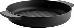 Сковорода-гриль KitchenAid Matte Oven-to-table 26 см чорна CC004600-001 - мініатюра 2