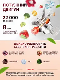 Акумуляторний портативний блендер MJM PRO Green - мініатюра 4