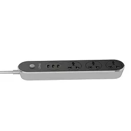 Мережевий фільтр LDNIO SC3301 (3 х розетки 3 х USB) 1.6 м - мініатюра 3