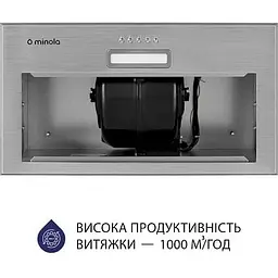 Витяжка вбудована Minola HBI 5614 I 1000 LED - мініатюра 3