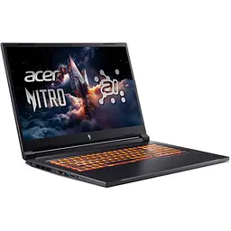 Ноутбук Ігровий ACER Nitro V17 AI ANV17-41-R0M9, AMD Ryzen 7 260 до 5.1GHz, 17.3" Full HD, 16GB, SSD 1TB, NVIDIA GeForce RTX 5060 8GB, Free DOS - мініатюра 2