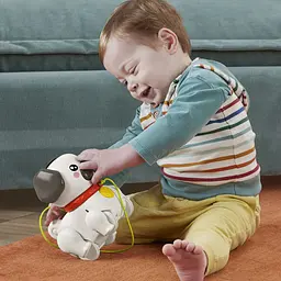 Іграшка-каталка Fisher-Price Мопсик (HTW94) - мініатюра 4