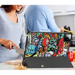 Чохол до планшета BeCover Smart Case Xiaomi Pad 8 / 8 Pro 11.2" Graffiti (714586) - мініатюра 6