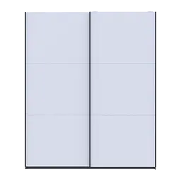 Шафа купе Doros G-Caiser Графіт/Білий 2 ДСП / 3 частини 200х60х240 (42005228) - мініатюра 4