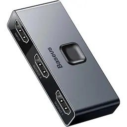 Розгалужувач HDMI Baseus Matrix Splitter Space Grey (CAHUB-BC0G) [126871] - мініатюра 2