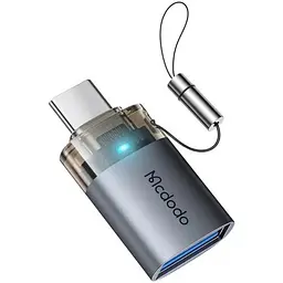 Адаптер Mcdodo USB-A 3.0 to USB-C Transfer Adapter чорний