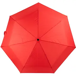 Жіноча складана парасолька повний автомат Happy Rain 96 см червона