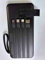 Power Bank Smart 20000 mAh павербанк з екраном LVR 015 Black (17551-hbr) - мініатюра 2