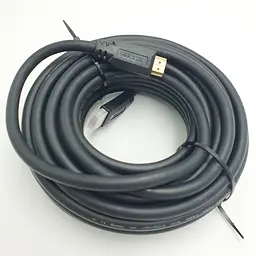 Кабель 4K HDMI to HDMI з підтримкою Ethernet UltraHD 4K шнур 10м чорний - мініатюра 6