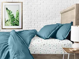 Набір наволочок Cosas Big star 40х60 см бірюзовий (SetPillow_StarBigGrey_Sky_40х60) - мініатюра 6