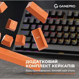 Клавіатура GamePro Red з Hot-Swap RGB Black дротова механічна (MK180B) - мініатюра 10