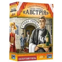 Настільна гра Lords of Boards Гранд-готель "Австрія" (Grand Austria Hotel) (укр.) (LOB2309UA)