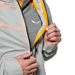 Куртка чоловіча Salewa NXT PTX 3L Jacket Men L Світло-сірий - мініатюра 7