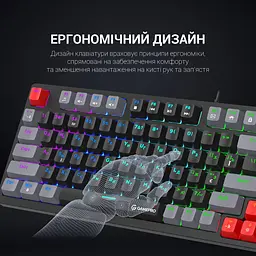 Клавіатура GamePro Blue Switches механічна (MK120B) - мініатюра 5