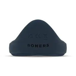 Віброкільце Boners Vibrating Cock Ring, 8.5 см (синій) - мініатюра 2