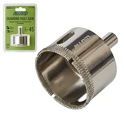 Свердло корончате Alloid Building Tools алмазне по склу та кераміці 45 мм (GS-50045) - мініатюра 2