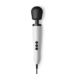 Вібромасажер DOXY Original White, дуже потужний, живлення 220В, пульсівні вібрації - мініатюра 4