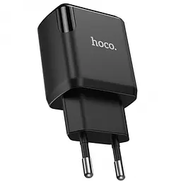 Зарядний пристрій 220В 2 USB з кабелем Hoco N7 Speedy - мініатюра 3