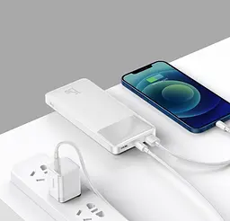 Портативний акумулятор Baseus Bipow Digital Display 10000mAh 15W Overseas Edition PPBD050002 білий - мініатюра 3