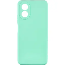 Силіконовий чохол Candy Full Camera для Oppo A58 4G Зелений / Menthol