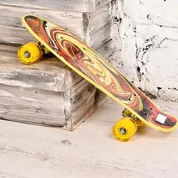 Пеніборд Best Board для дітей Золотий зі світними колесами
