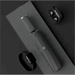Автоматична парасолька Zuodu Umbrella LED ZD220 чорна - мініатюра 5