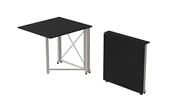 Стіл-книга трансформер Оріон 1 Ferrum-decor 750x810x730 Білий метал ДСП Сосна Кембра 16 мм (FRD-104606) - мініатюра 5