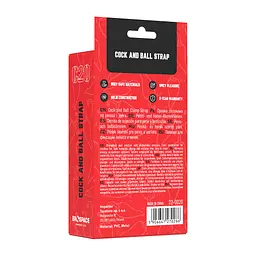 Ерекційне кільце Erospace Wild Play Cock And Ball Strap C20 - мініатюра 8