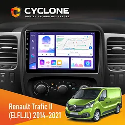 Штатна магнітола Renault Trafic 2014-2021 Cyclone C9-011 4x64, DSP Cyclone (НФ-00009596)