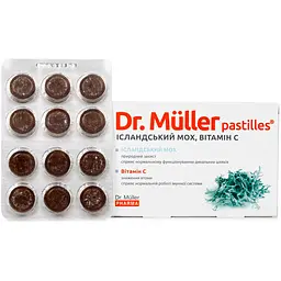 Льодяники Baum Pharm Доктор Мюллер з екстрактом ісландського моху 24 шт. - мініатюра 2