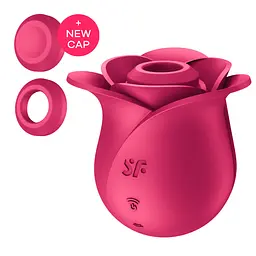 Вакуумний стимулятор клітора з вібрацією Satisfyer Pro 2 Classic Blossom 7 см рожевий - мініатюра 5