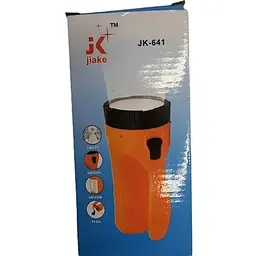 Ліхтар акумуляторний Jiake JK-641 світлодіодний ручний + бічний світильник - мініатюра 6