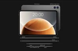 Планшет TECLAST T65 13.4" 8ГБ, 128ГБ, LTE, 8000мА рік, Android, сірий - мініатюра 6