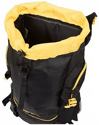 Рюкзак туристичний Baere 35 л, чорний, легкий, 60x28x15 см, водонепроникний, поясний ремінь, нагрудна стяжка - мініатюра 2