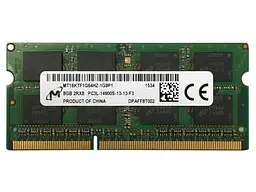 Модуль пам'яті Micron 8 GB SO-DIMM DDR3L 1866 MHz (MT16KTF1G64HZ-1G9P1)