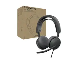 Навушники з мікрофоном Logitech Zone Wired 2 Graphite (981-001615) - мініатюра 5
