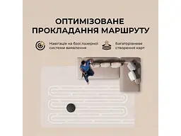 Робот-пилосос з вологим прибиранням Dreame Bot D20 White (RLD35GA) - мініатюра 6