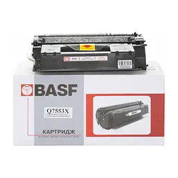 Картридж BASF для HP LJ P2015/P2014/M2727 аналог Q7553X Black (KT-Q7553X)