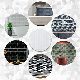 Самоклеюча поліуретанова плитка Sticker Wall 235х235х1мм D SW-00001940 - мініатюра 6