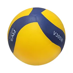 М'яч волейбольний тренувальний V300W Mikasa NE-V-300W № 5 синьо-жовтий - мініатюра 2