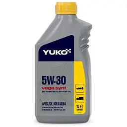 Моторна олива Yuko VEGA SYNT 5W-30 1л (4823110402290)