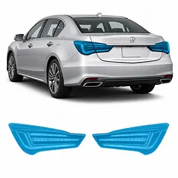 Антигравійна захисна бронеплівка за лекалами для Acura RLX I facelift 2018-2020 - задні ліхтарі стопи